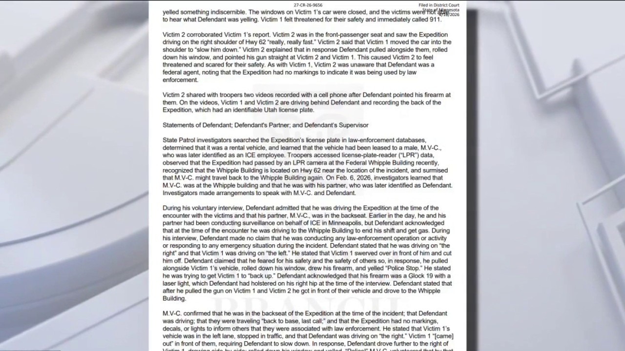 ICE agent charged with assault in MN