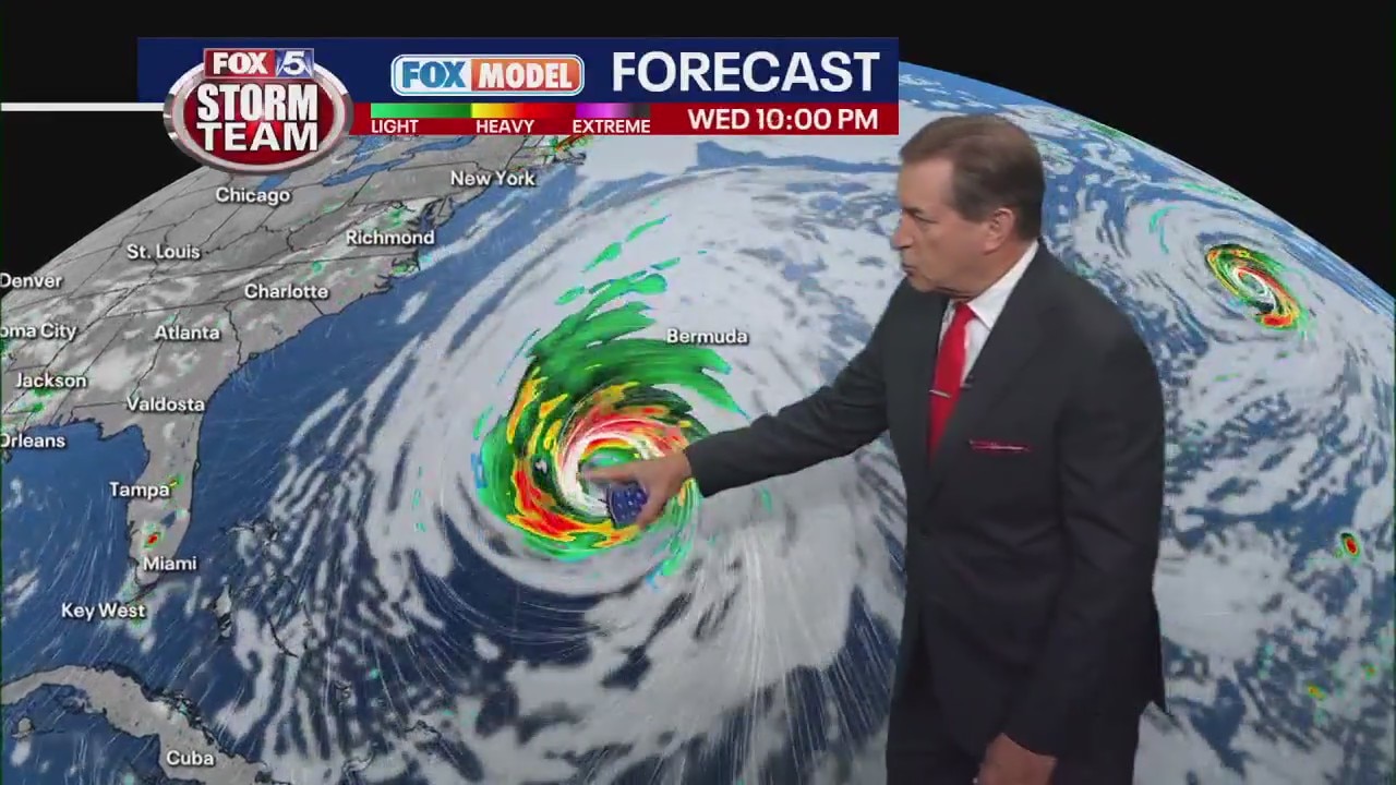 Wednesday evening forecast