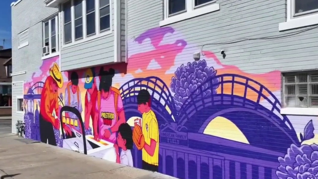 New Brewers community mural