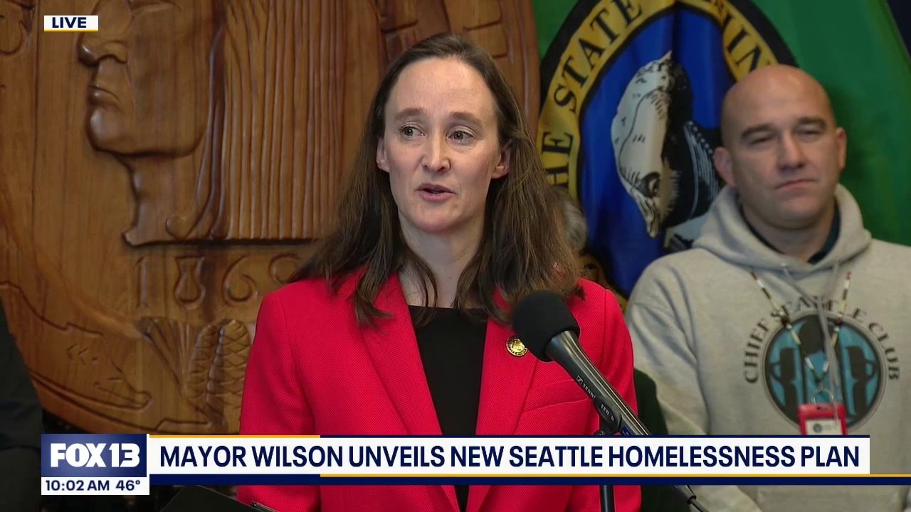 Mayor Wilson unveils new Seattle homelessness plan