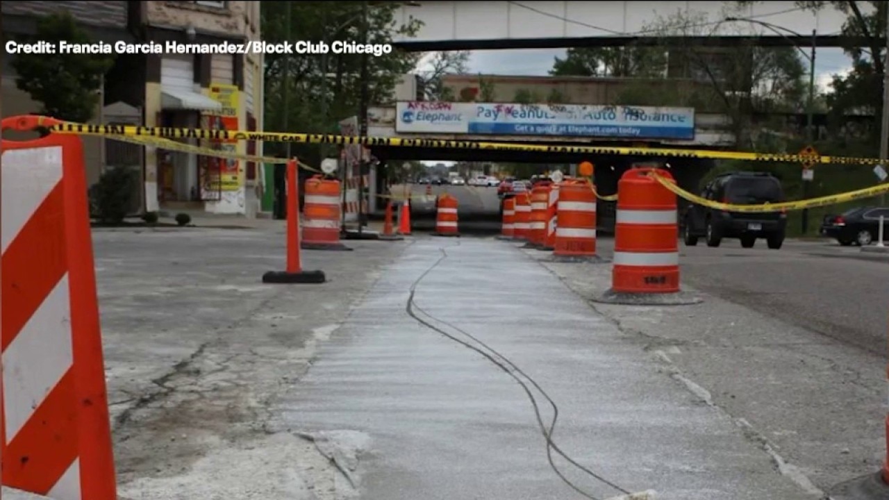 Chicago removes some bike lanes in Brighton Park after protests | Block Club X ChicagoNOW
