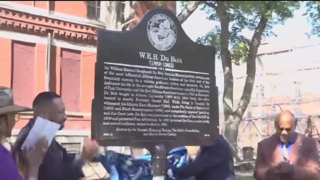 New marker honors Dr. W.E.B. Du Bois