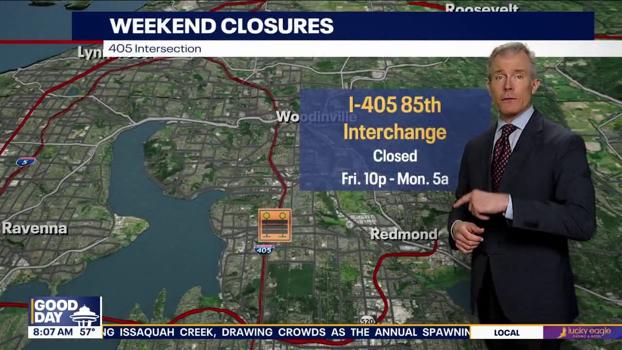 Weekend closures across Western WA