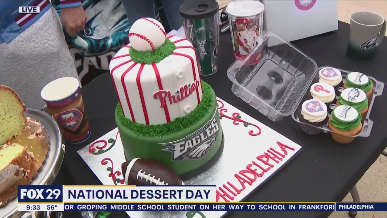 4 Every Occasion Cupcakes & Cakes celebrates National Dessert Day with Philly sports-themed treats