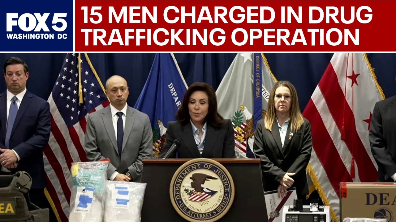 15 men charged in drug trafficking operation