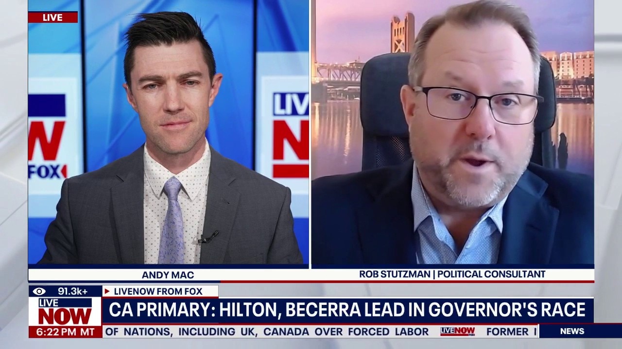 Hilton, Becerra lead in CA primary to replace Newsom 