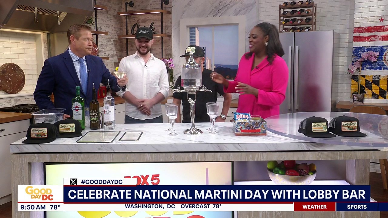 Celebrate National Martini Day With Lobby Bar