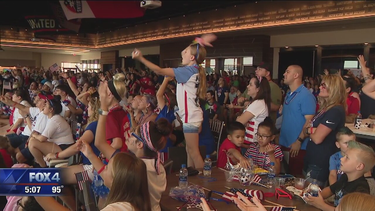North Texans cheer on USWNT at World Cup
