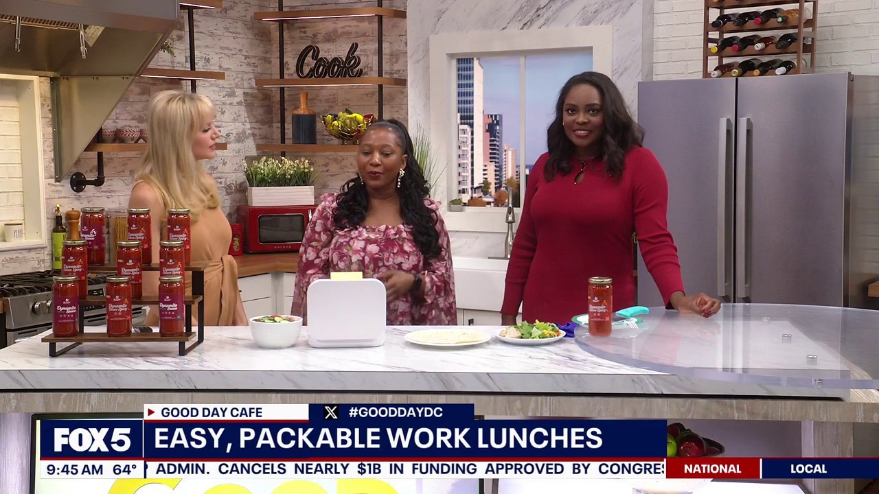 Easy packable work lunches