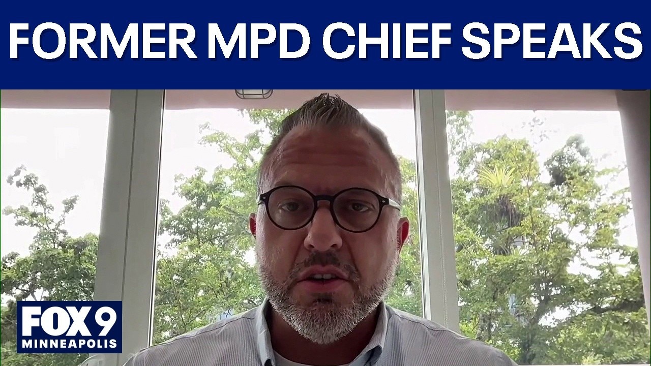 Former Minneapolis police chief Brian O'Hara speaks after sudden resignation