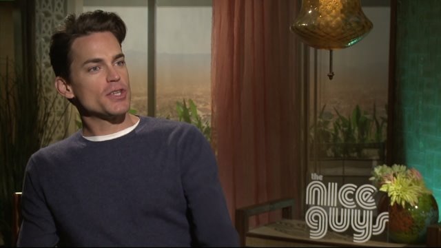 Gino talks with Matt Bomer, gets a first look at the new flick "The Nice Guys"