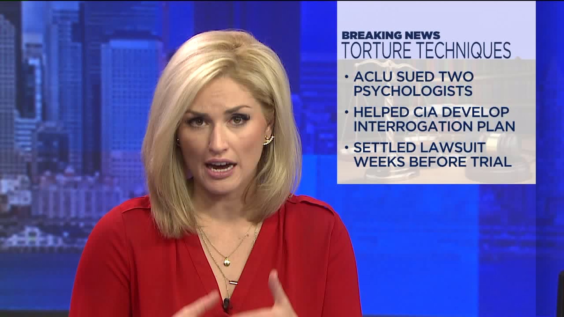 Settlement reached in ACLU lawsuit against CIA interrogation