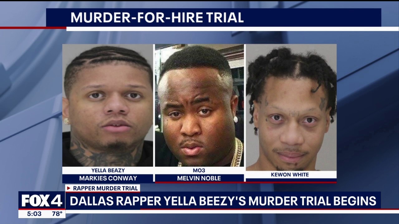 Jury seated in rapper Yella Beezy capital murder trial