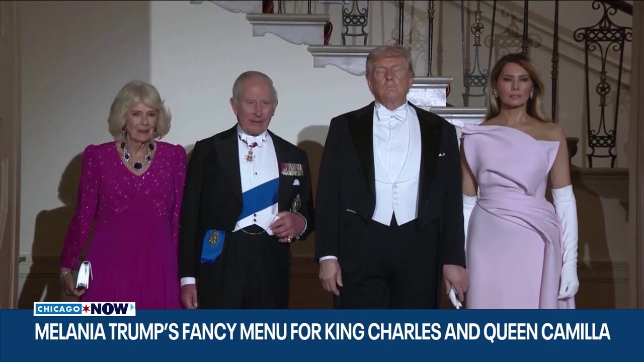 Here’s what was served at Melania Trump’s state dinner for the British royals | ChicagoNOW