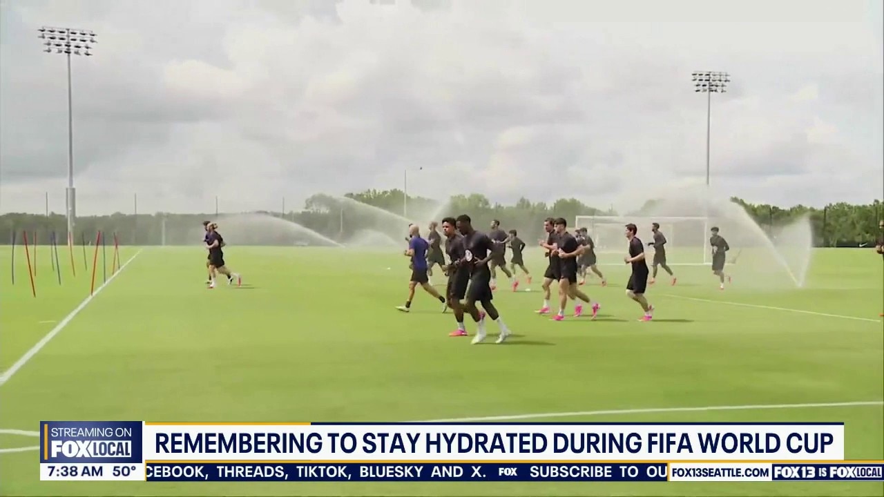 Teams battling brutal humidity ahead of World Cup