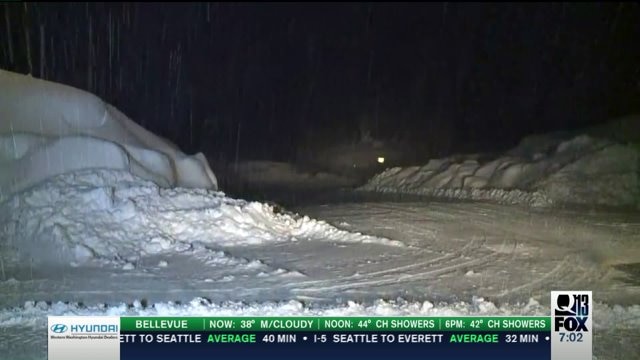 Snow on the pass