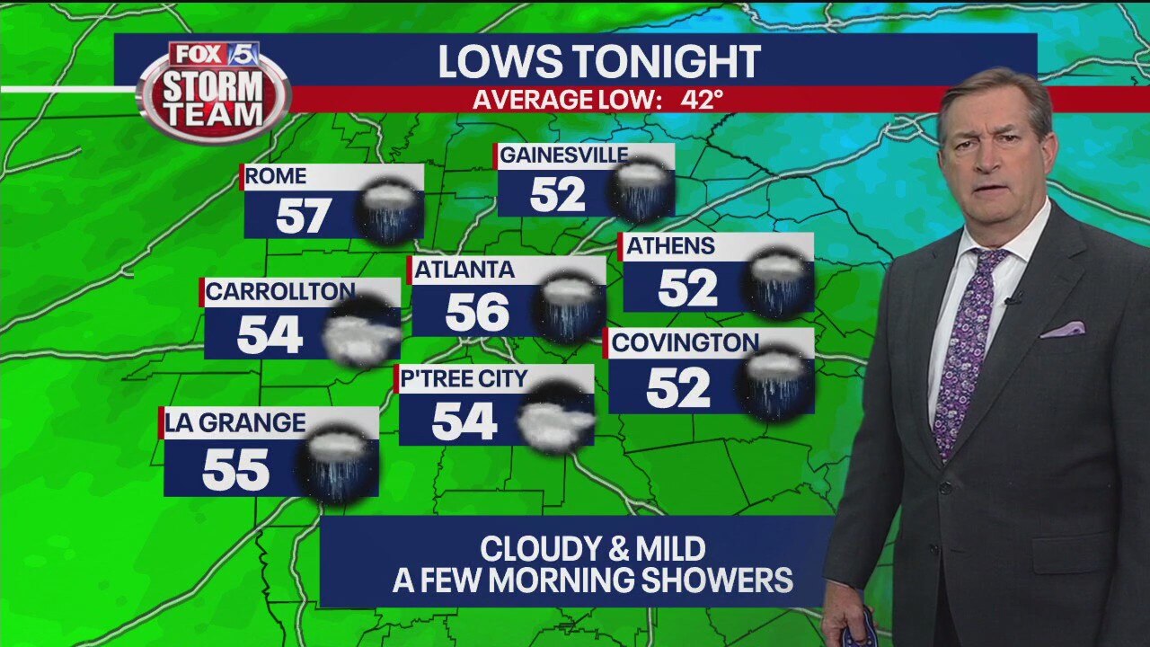 Monday evening forecast update