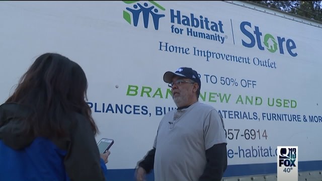 Stolen Habitat Truck