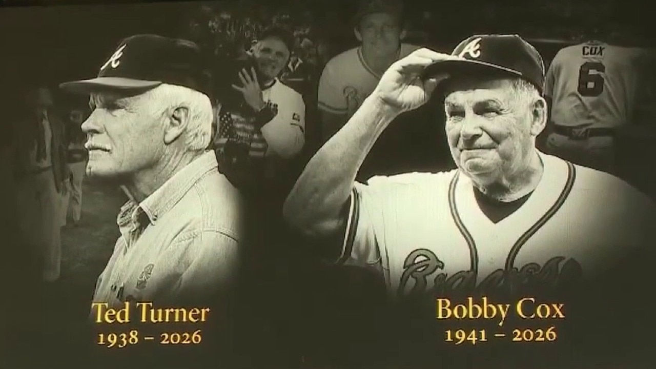 Braves honor Bobby Cox and Ted Turner 