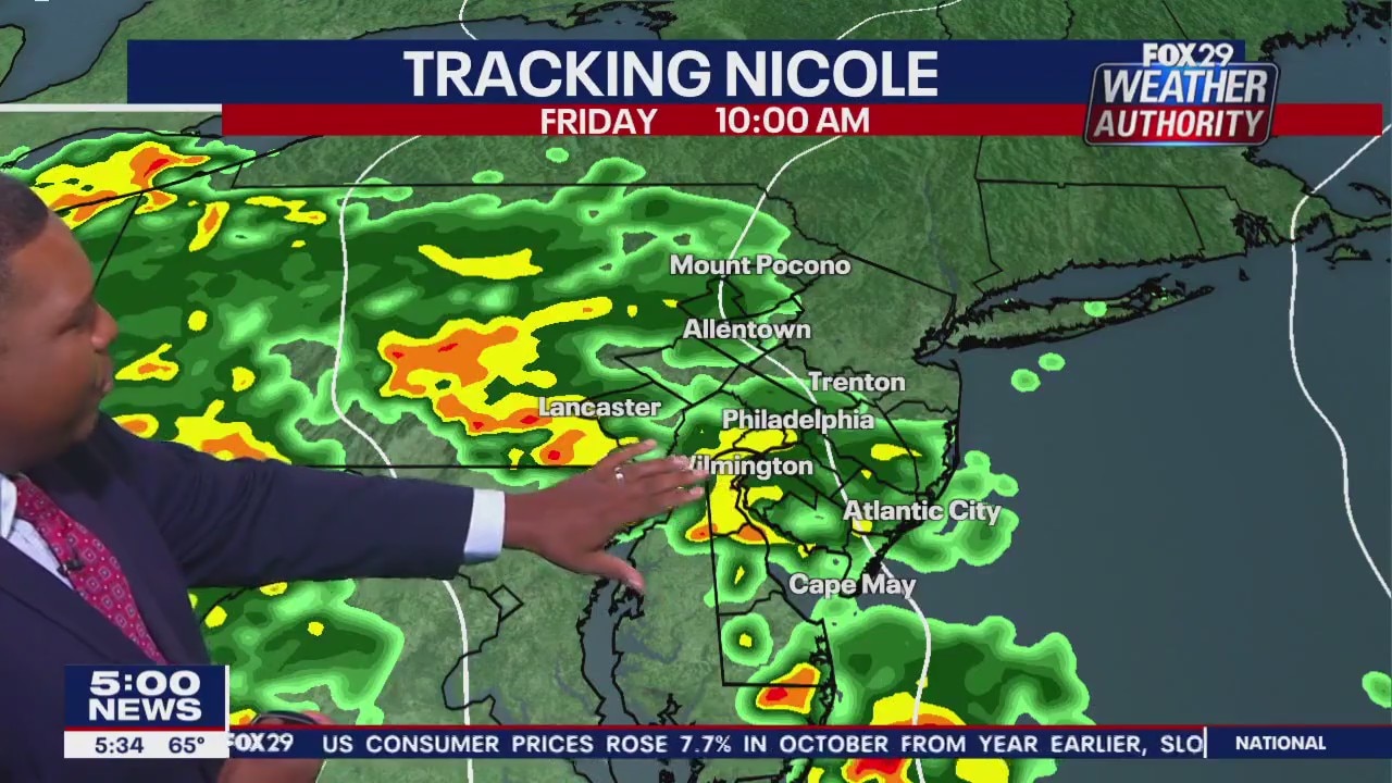 Weather Authority: 5 p.m. Thursday forecast