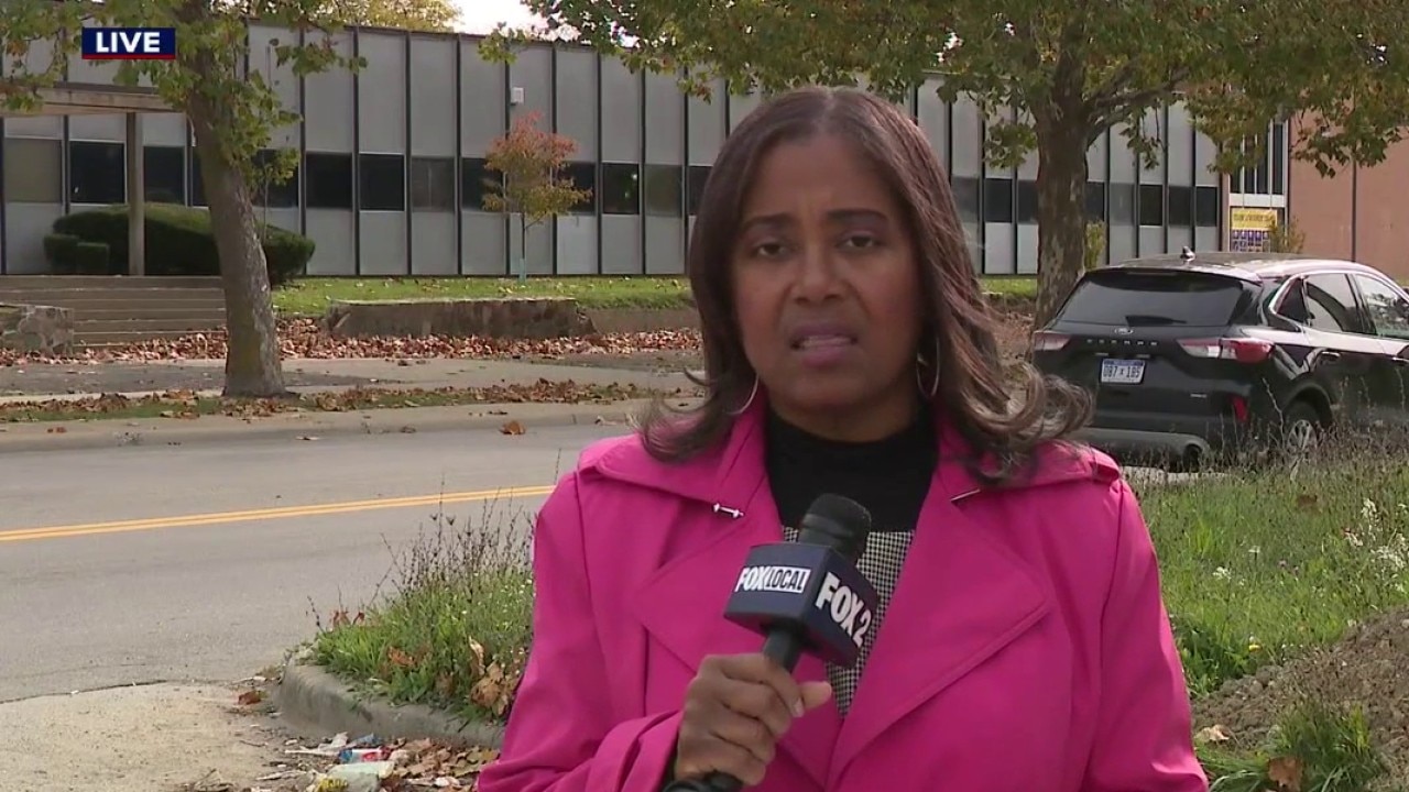 Detroit high school locked down after bullet hits window