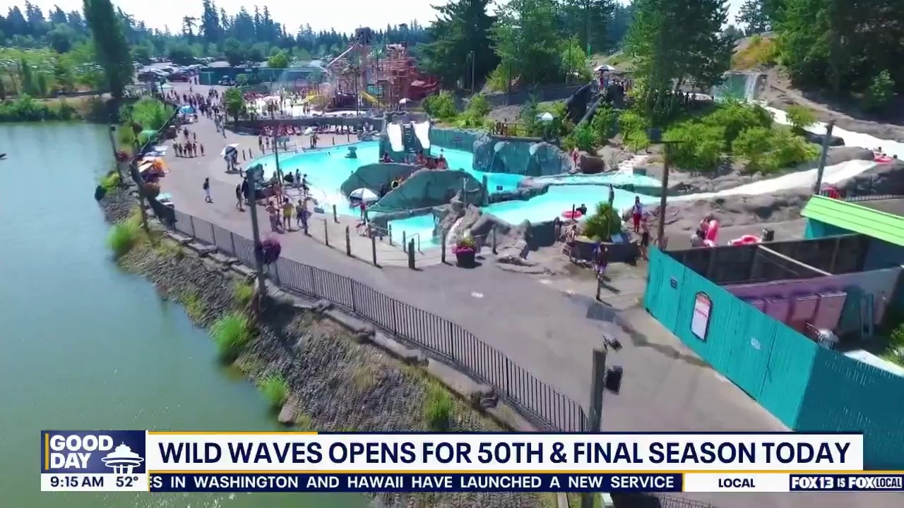 Wild Waves opens for 50th and final season