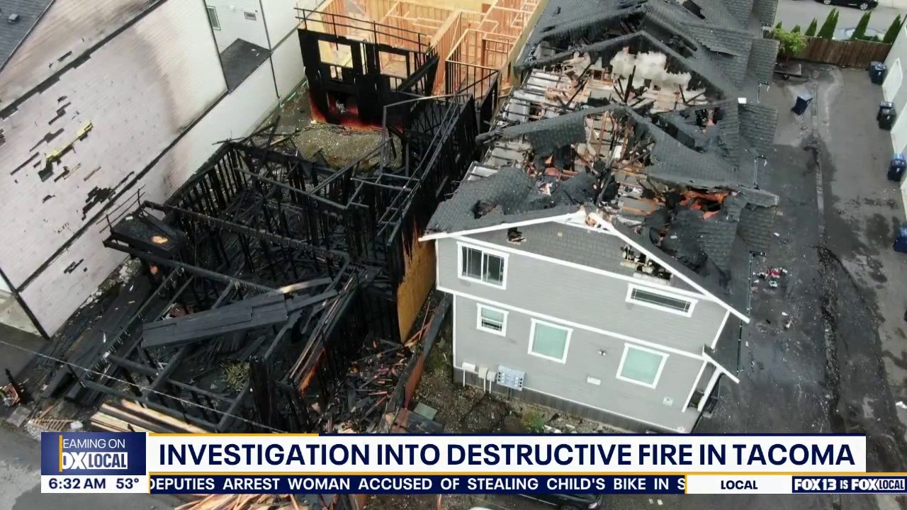 Investigation into destructive fire in Tacoma, WA