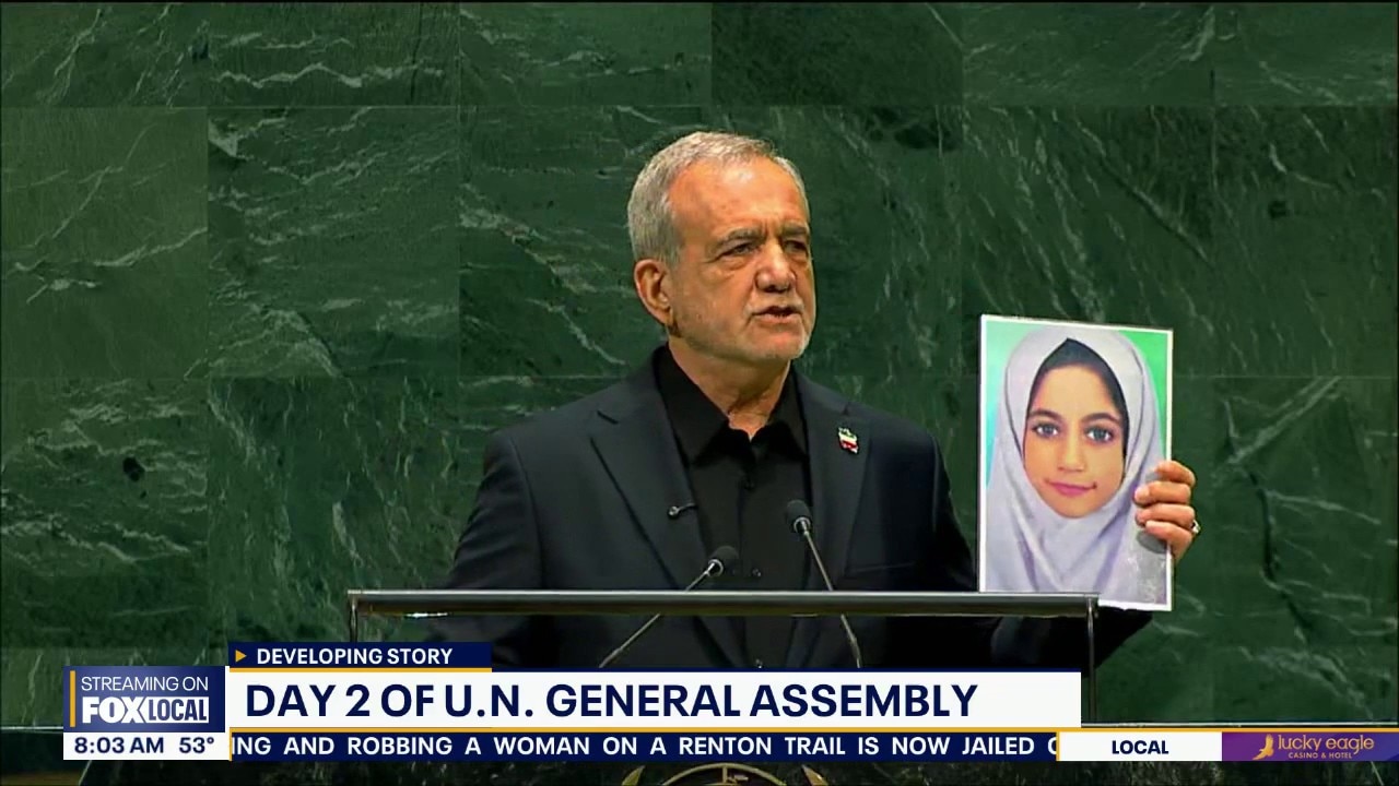 UN General Assembly: President of Iran speaks a day after Trump comments
