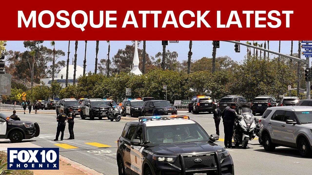 San Diego mosque shooting investigated as hate crime
