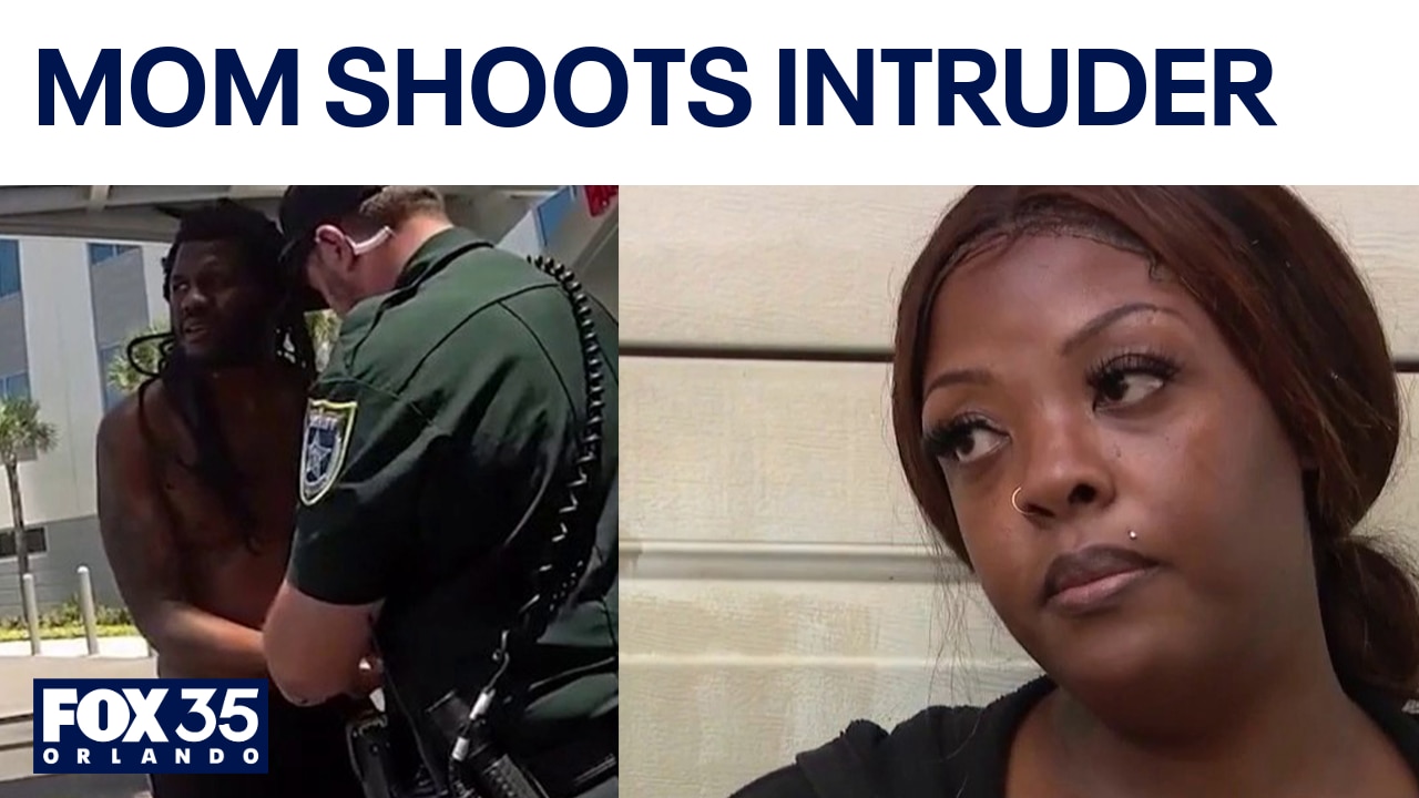 Mother shoots intruder after alleged threats to her and children
