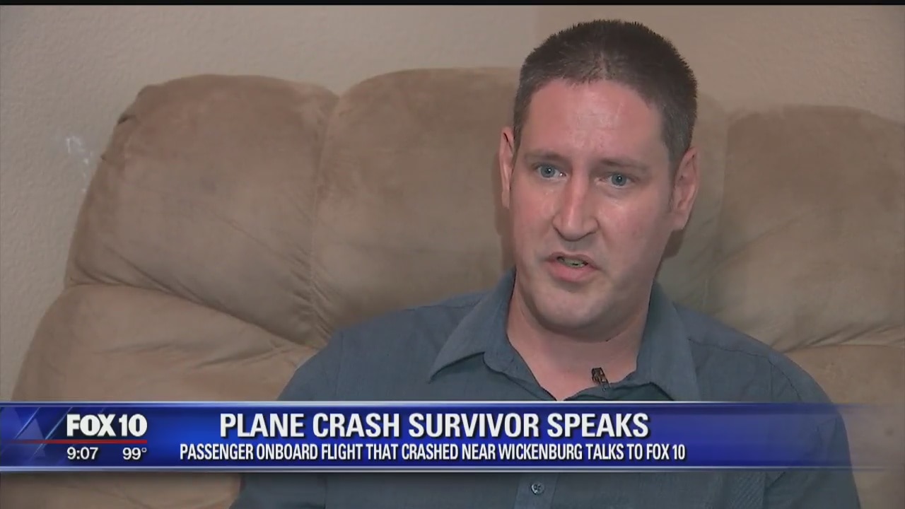 Man who survived plane crash speaks out