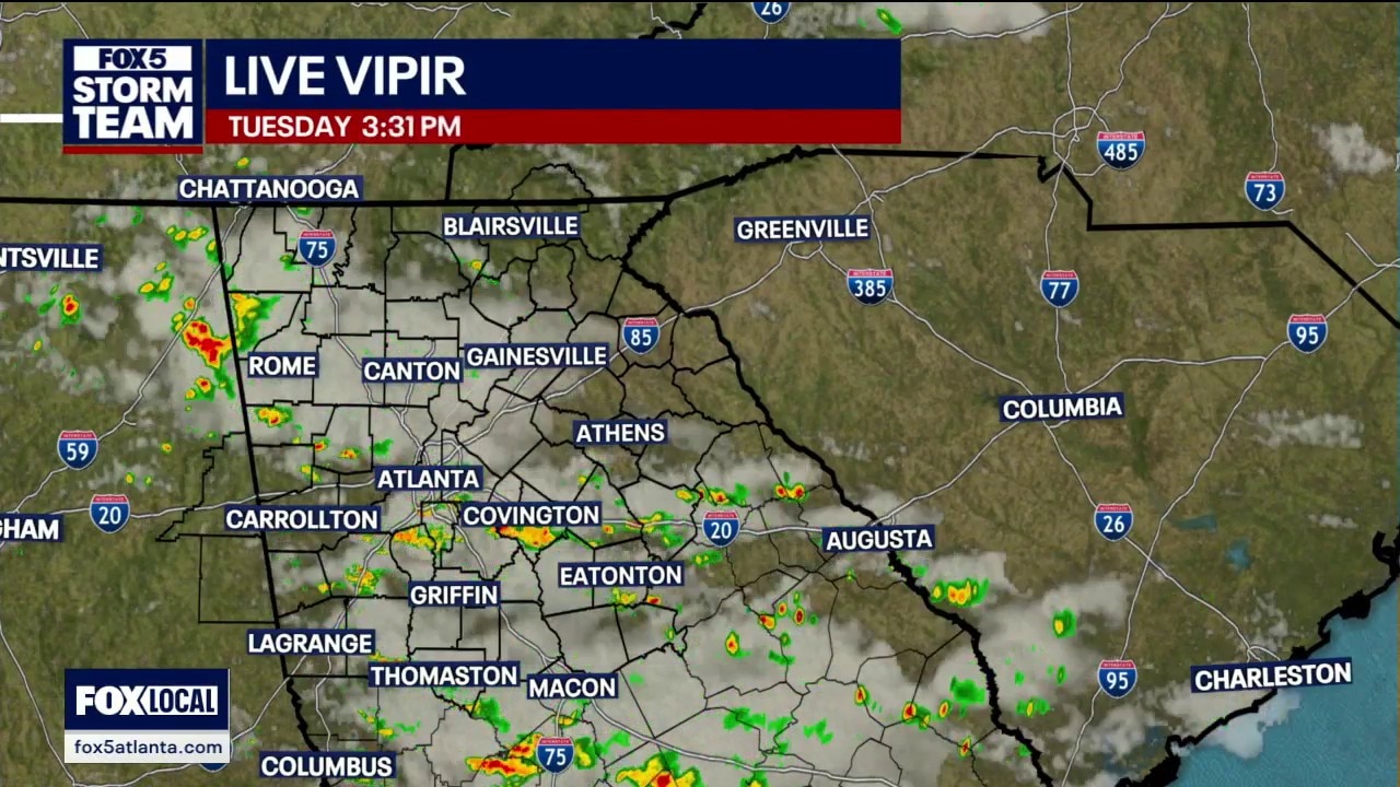 Tuesday afternoonr forecast