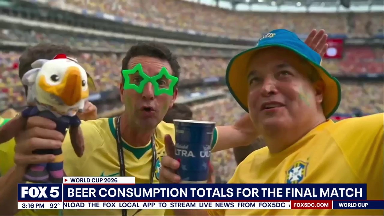 Beer Consumption Surges for World Cup 