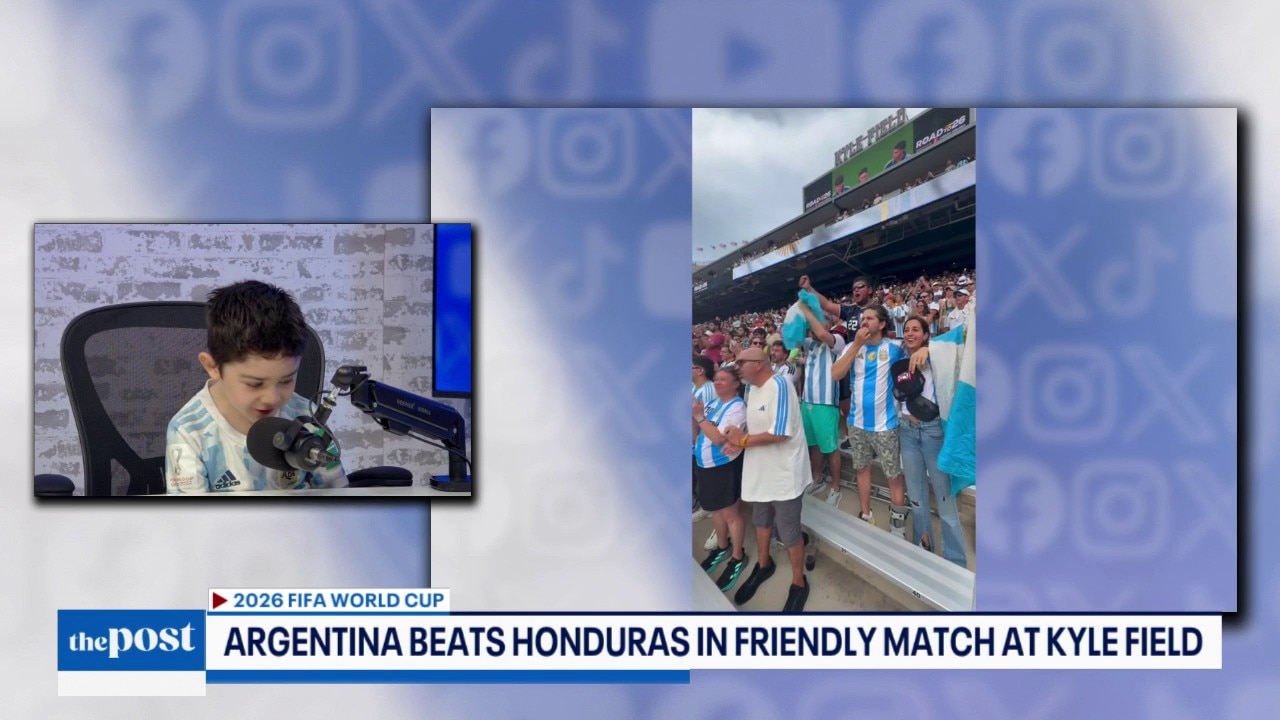 Argentina Fans Celebrate Win at Kyle Field | The Post