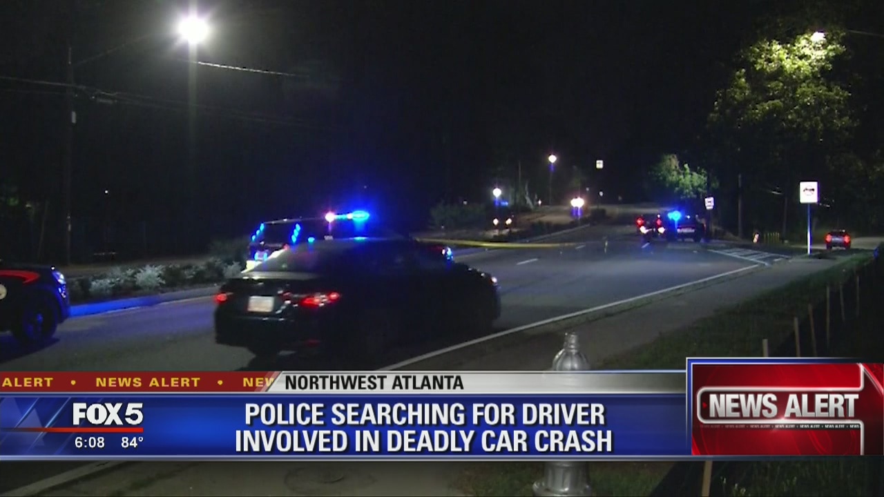 Police searching for driver involved in deadly car crash