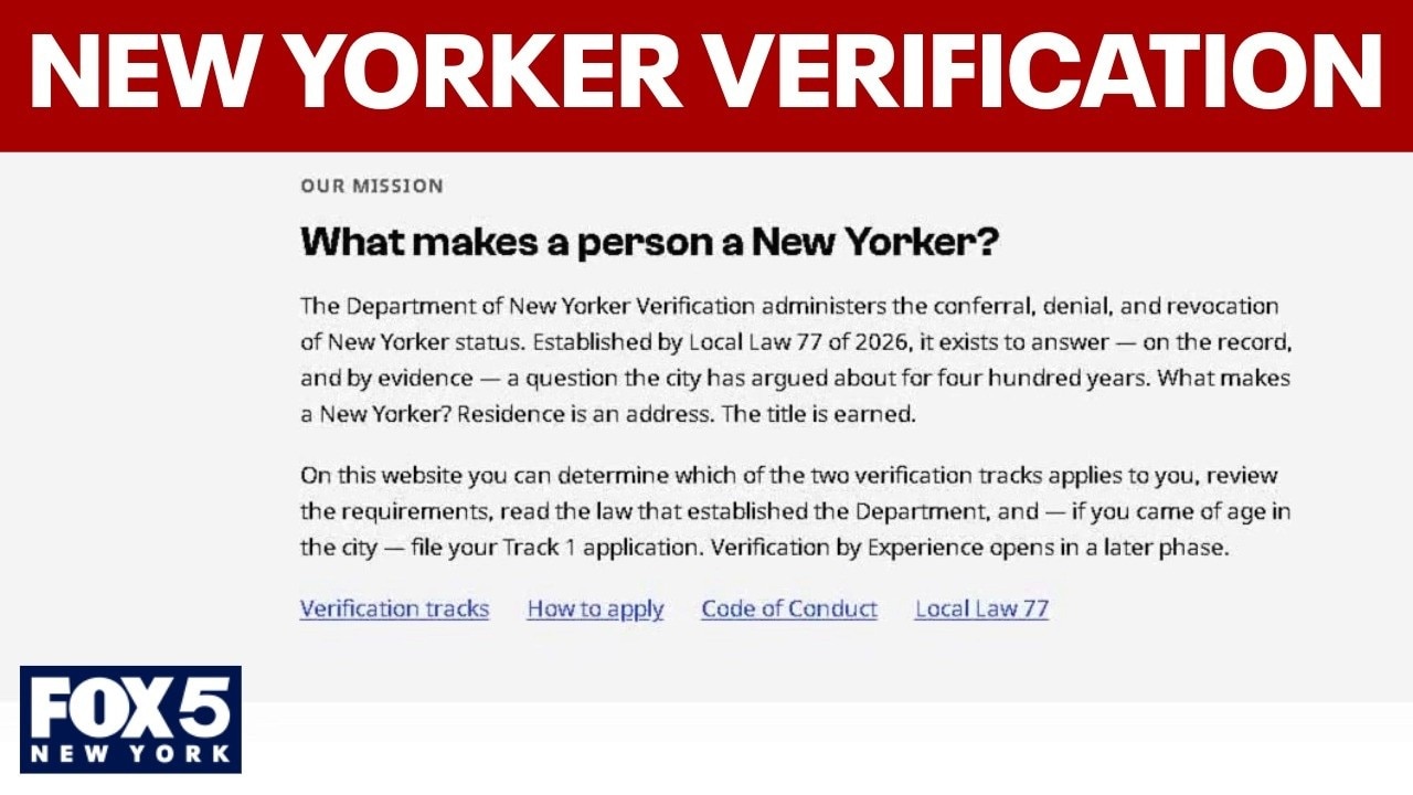 What makes a real "New Yorker"?