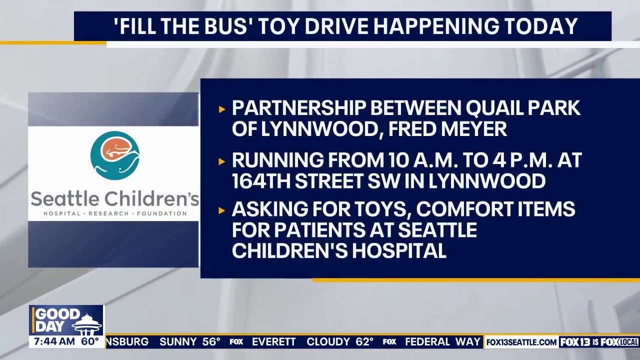 Quail Park of Lynwood, Fred Meyer hold toy drive to help young hospital patients