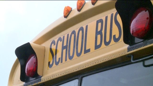 6-year-old girl falls out the back of moving school bus