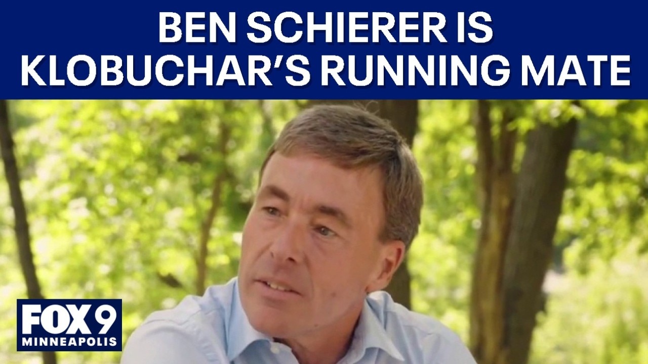 Sen. Klobuchar announces Ben Schierer as running mate