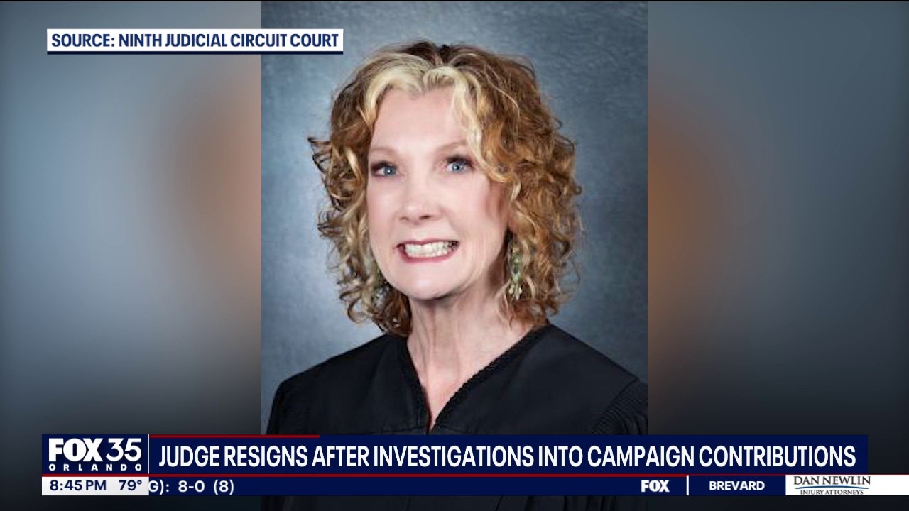 Judge resigns after investigation into campaign contributions