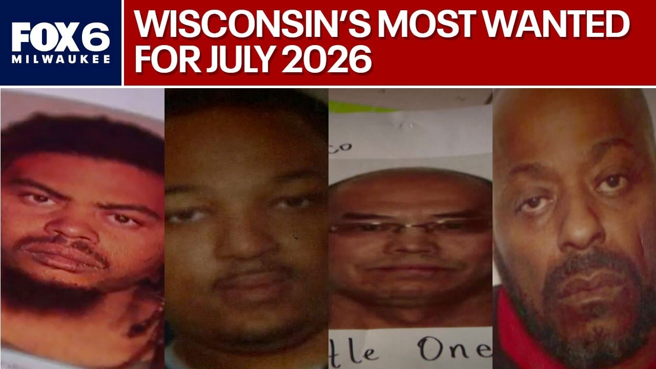 Wisconsin's Most Wanted for July 2026
