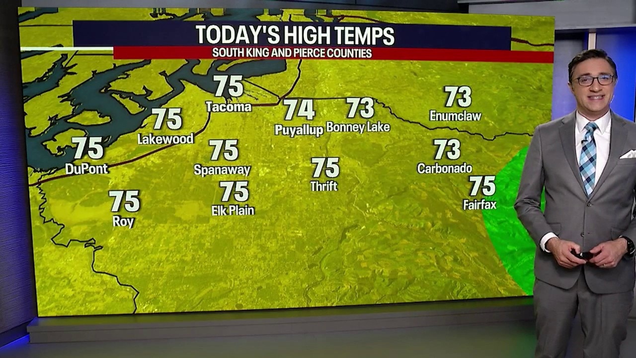 Seattle weather: Mostly sunny skies ahead of the weekend