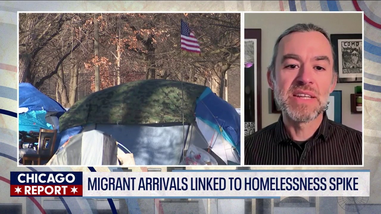 Migrant arrivals linked to homelessness spike | The Chicago Report