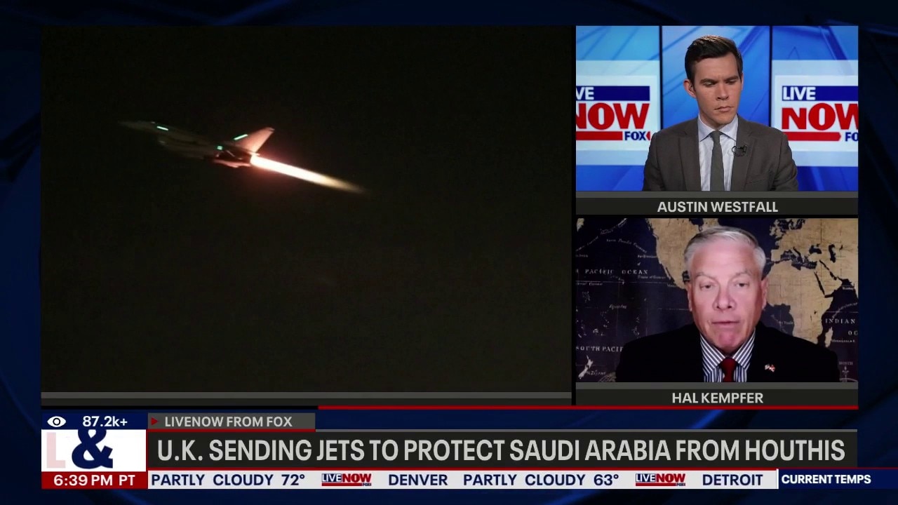 UK sending jets to protect Saudi Arabia from Houthis