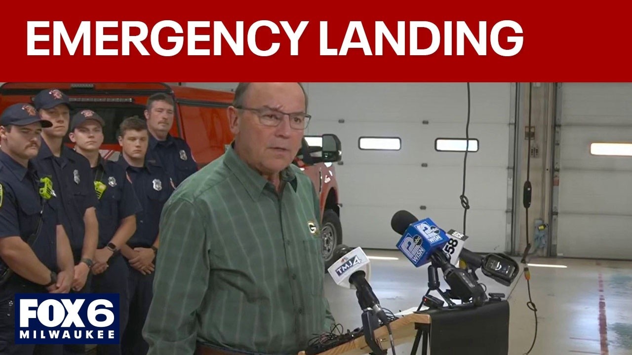 Tom Tiffany speaks about emergency landing in Lake Wausau