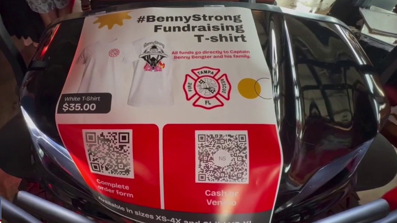 Coming together to support a local firefighter
