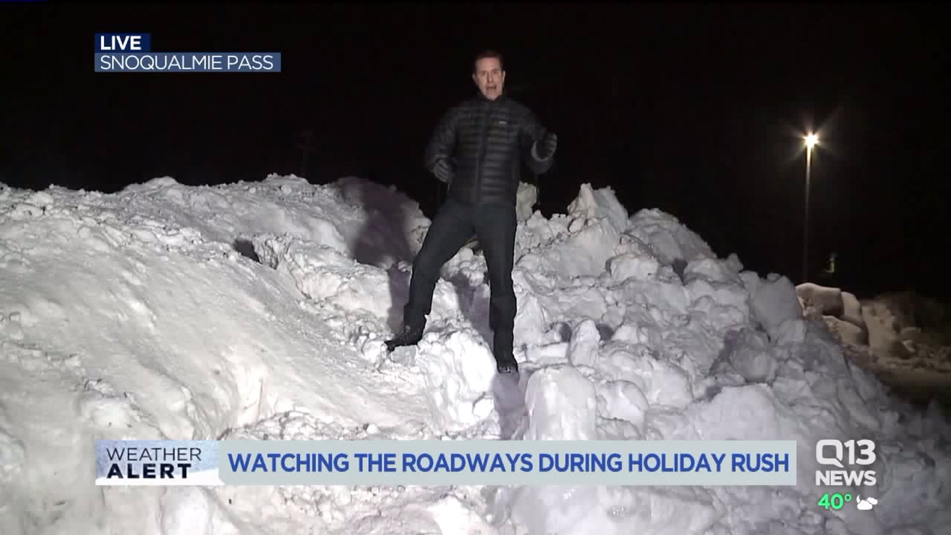 Holiday travel conditions