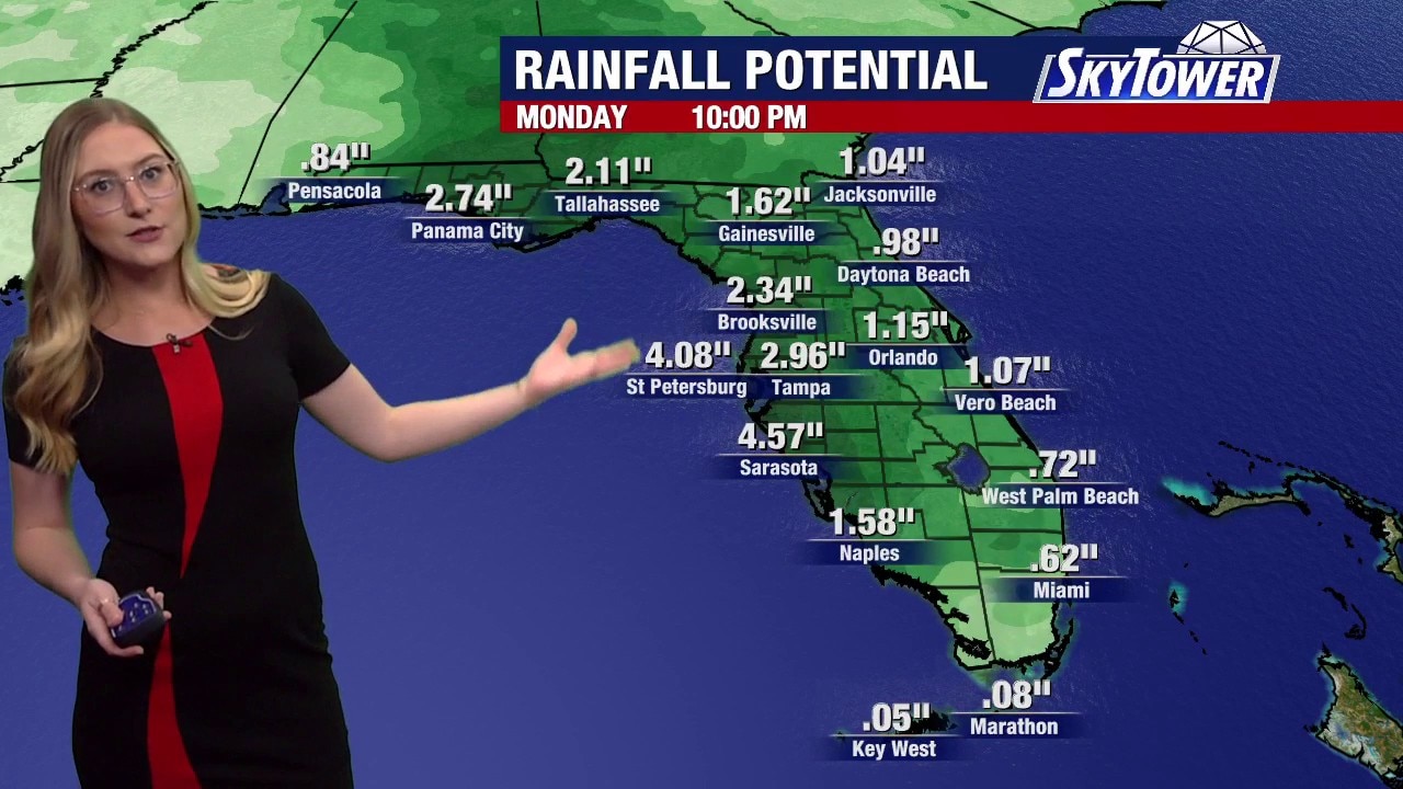 Tampa weather I Wednesday evening forecast