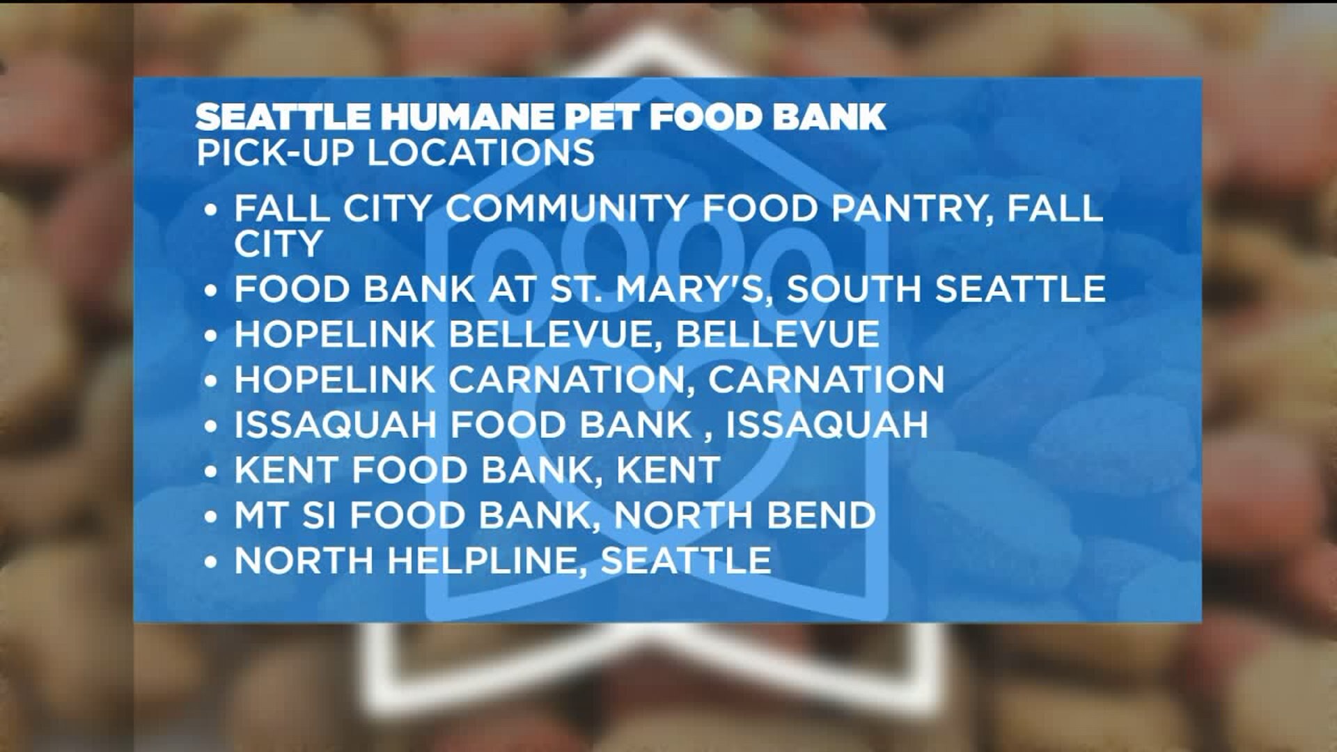 Seattle Humane helping federal employees