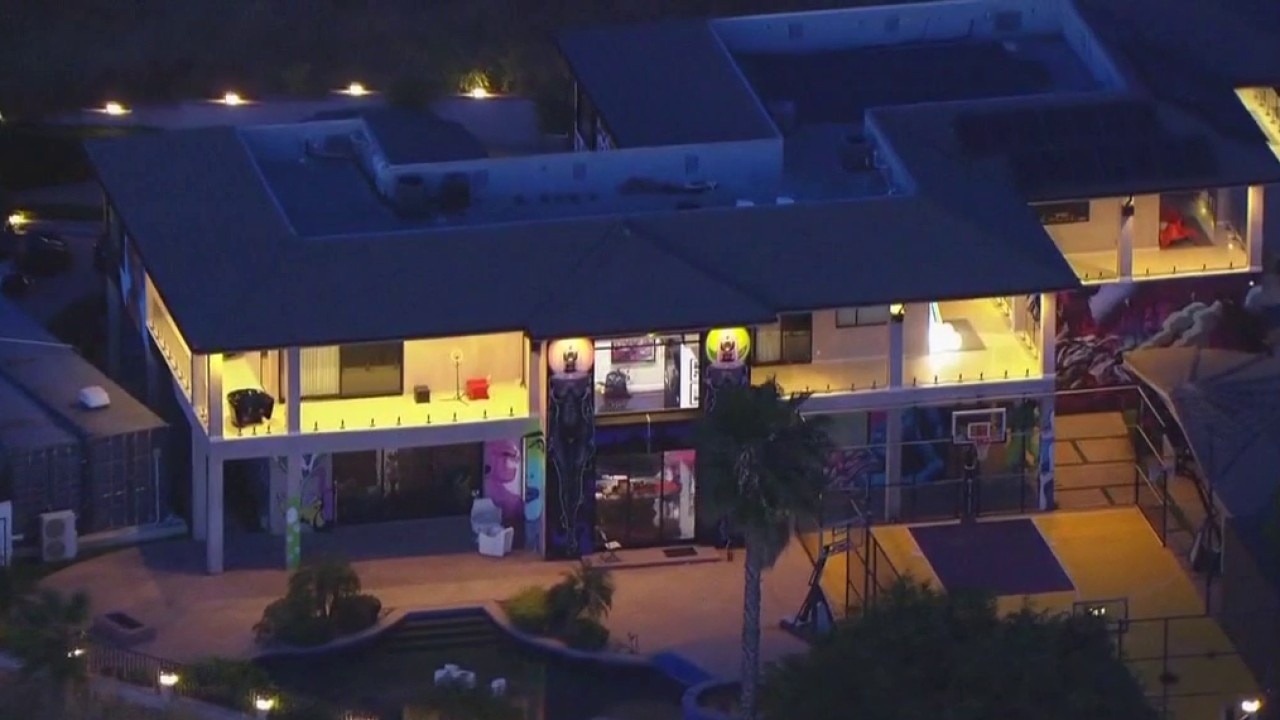 Trespasser arrested again at Chris Brown's home